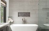 Arabella Wht Freestanding Bathtub, Illinois 01